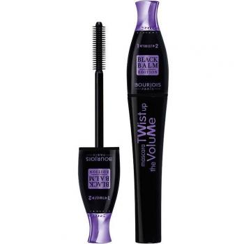 Bourjois Twist Up The Volume Volumising Mascara with 2-in-1 Brush Shade 22 Black Balm 8 ml