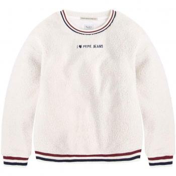 Pepe Jeans Sudadera Lorena Blanco 16 Blanco