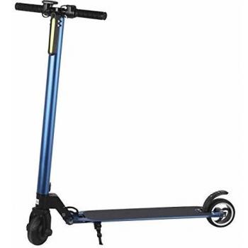 MOBILE+ Scooter eléctrico, 25km/h, Motor de 250W, Ruedas DE 5.5 Manillar con LED y batería de 36V y 4.4A Color Azul