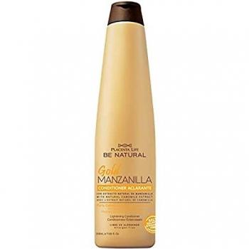 Be Natural, Gold Manzanilla, Acondicionador Aclarante para el cabello, 350ml