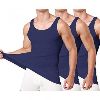 Smart Sir Camisetas de Tirantes para Hombre Pack de 3/5/6 de Algodón 100% Blanca-2XL