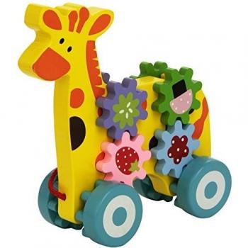 Andreu Toys - Arrastre Jirafa de Madera