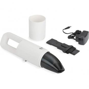 Mini Aspirador de Mano Inalámbrico Portátil Recargable 80W TM Electron Blanco