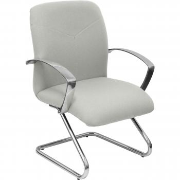 Sillón Caudete confidente patín bali gris claro PIQUERAS Y 117CPBALI40