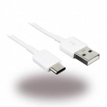 Cable de carga original Samsung USB Tipo A a USB Tipo C 0.8m - Blanco