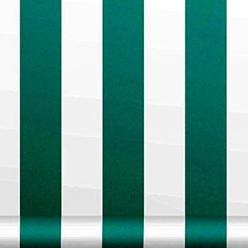 Equipo DRT Siro - Papel pintado a rayas, color menta, 1 rollo