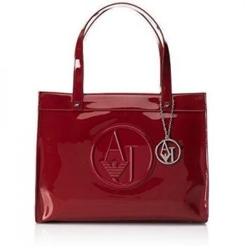 Armani Bolso asa al hombro Burdeos 27x12x35 cm