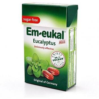 Em-Eukal Eucalyptus minis sin gluten sin lactosa, sin azúcar, 40 g