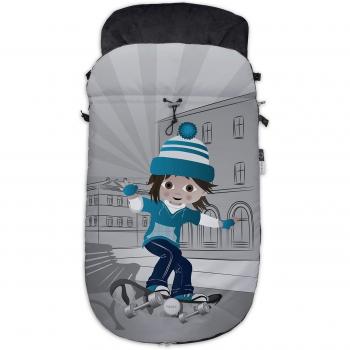 Fuli&co Monza - Saco universal para todas las sillas de paseo, color azul