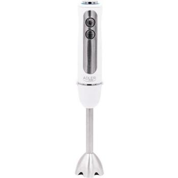 Adler Batidora de Mano 1500W Blanca/Acero Inoxidable
