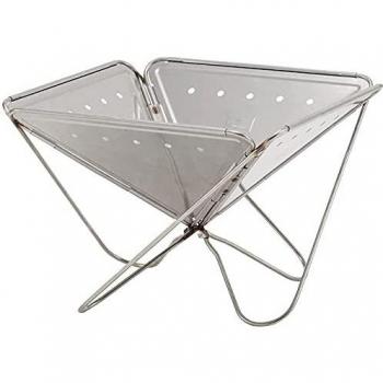 Snow Peak Pack & Carry Fire Place L in Silver