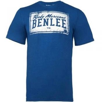 Benlee Boxlabel Short Sleeve T-Shirt Blue/White - L