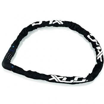 XLC Unisex - Adulto LO-C19 Cadena Candado Yakuza Plus Negro Blanco 1200 Mm