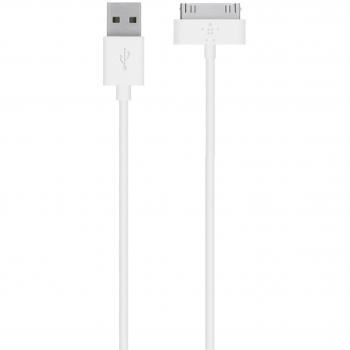 Belkin F8J043bt04-WHT - Cable de carga/sincronizacíon,