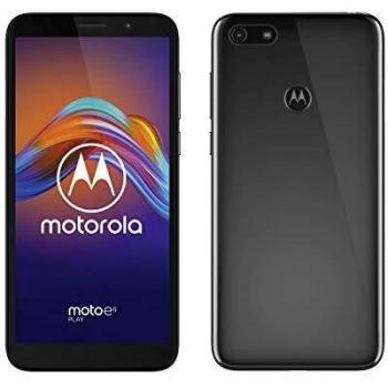 Motorola Moto E6 Play - Pantalla 5,5, Procesador Mediatek MT6739, 4 cores 1.5ghz, Cámara Frontal 5MP y cámara Trasera 13MP, 2GB de RAM, 32GB, Android 9.0, Dual SIM, Gris