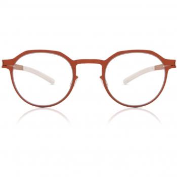 Mykita Armstrong 607 Armazones para Hombre Naranjas con lentes recetados