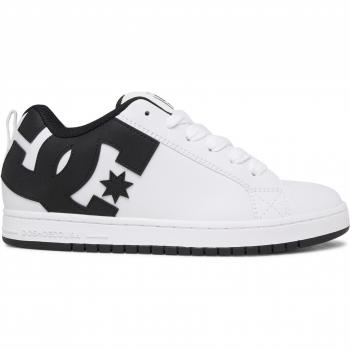 Zapatillas deportivas DC Shoes Court Graffik 300529-WLK para hombre en color blanco