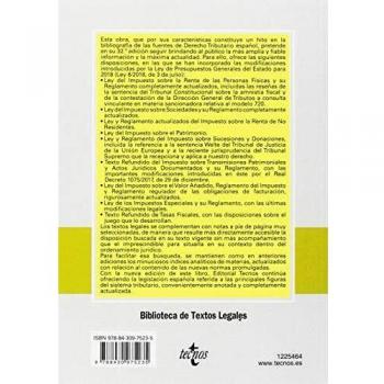Legislación Básica del Sistema Tributario Español
