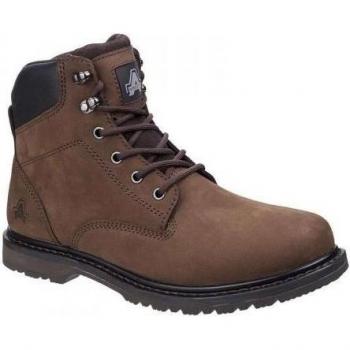 Amblers Men's Millport Brown Lace-Up Boots