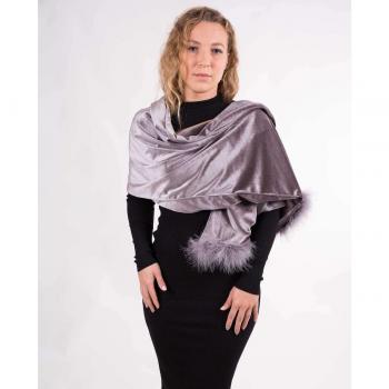 Chal Fiesta Velvet Con Plumas MR complements