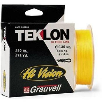 Teklon - Hi Vision 250, Color Amarillo, Talla 0.300 mm