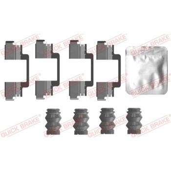 Kit de accesorios, pastillas de freno de disco QUICK BRAKE 109-0121