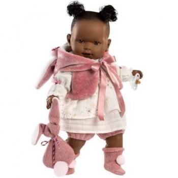 Llorens- Muñeco Nicole Llorona 42 Cm, Multicolor