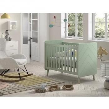Cuna Infantil Vipack Europea 60x120cm, con Somier Regulable, MDF Lacado en 3 Colores Disponibles