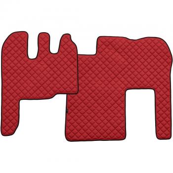 Alfombra moldeada F-CORE FL15 RED - Alfombrillas de alta calidad, diseño moderno, material resistente y duradero, fácil de limpiar, antideslizante, adecuada para uso en interiores y exteriores