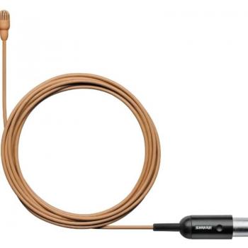 Shure TwinPlex TL46 Cocoa High-Sensitivity Omnidirectional Lavalier Microphone