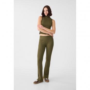Stradivarius XL Flared Knit Trousers