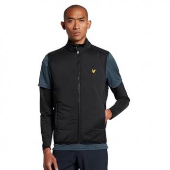 Lyle & Scott Men's Jet Black Primaloft Golf Gilet