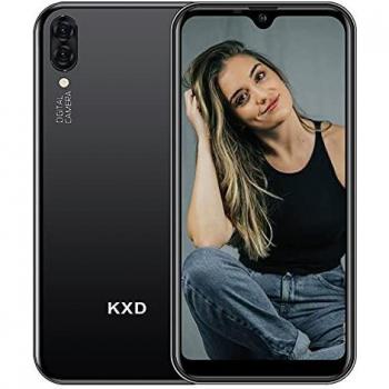Teléfono Móvil Libres KXD A1 Android 8.1 Quad Core Smartphone Libre Baratos 3G Dual SIM, Pantalla 5,71\ IPS Water-Drop Screen Movil, Cámara Trasera y Frontal 5MP 16GB ROM