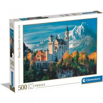 Clementoni Puzzle 500 Piezas Castillo de Neuschwanstein