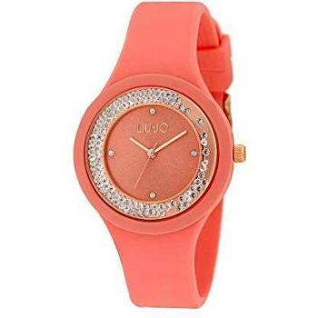Liu Jo Luxury Dancing Sport Women's Watch TLJ1422 - Rose Gold Coral Silicone
