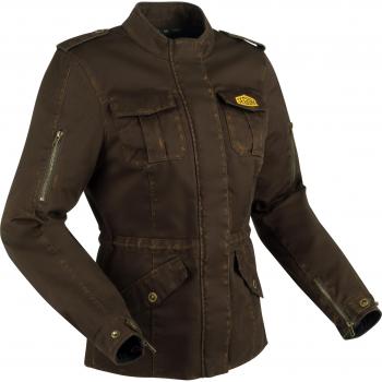Chaqueta textil de moto para mujer Segura Tabata Marrón (Talla 48)