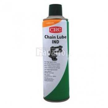CRC 33237-AA 33237-AA-CHAIN LUBE Ind: Lubricante sintético Adhesivo para Cadenas con PTFE. Efecto Espuma. Alta penetración 500 ml, Negro