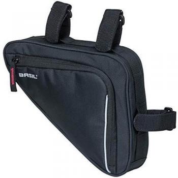 Bolsa Cuadro Triangular Basil Sport Design 1.7L, Negra