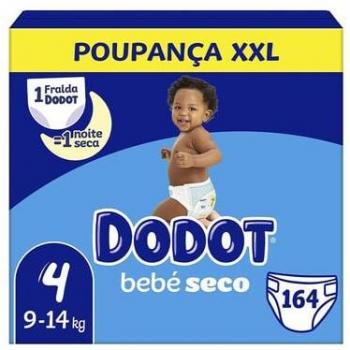 Pañales Dodot bebé-Seco XXL T4 (9-14 kg.) 164 ud