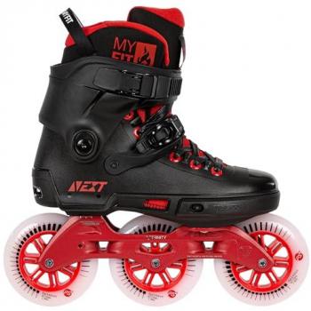 Powerslide Patines en Línea Next 110 Rojo para Urban y Fitness, unisex