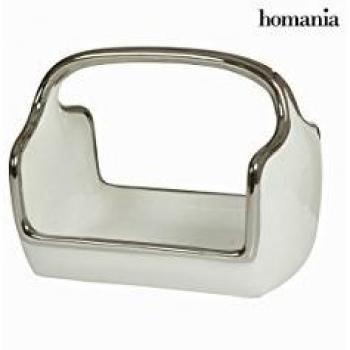 Centrotavola cestino bianco by Homania