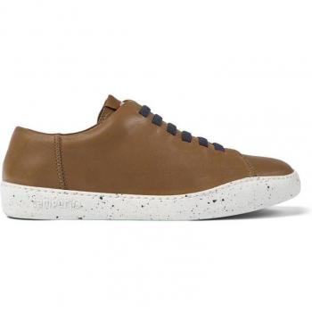 CAMPER Peu Touring Casual Men's Shoes - Brown, Size 43 (9.5 US), Smooth Leather