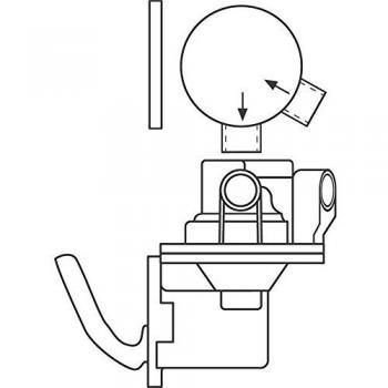 Bomba de combustible QUINTON HAZELL QFP118 para TRIUMPH SPITFIRE, HERALD y ROVER Spitfire