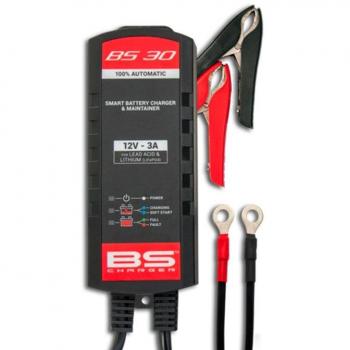 Cargador de Batería Inteligente BS30 - 12V 3A (Compatible con Litio)