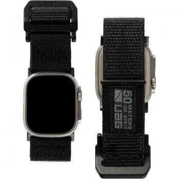 Correa para Apple Watch Ultra UAG Active Watch en color negro de 45/44/42mm