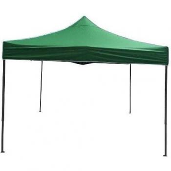 Carpa Plegable 3x3m Multifuncional Altura Ajustable 1.8-2.1m Cenador Impermeable para Exteriores Azul