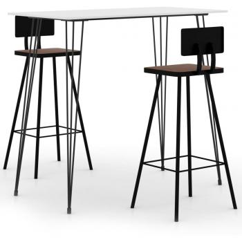 Bar Set 3 Piezas Blanco