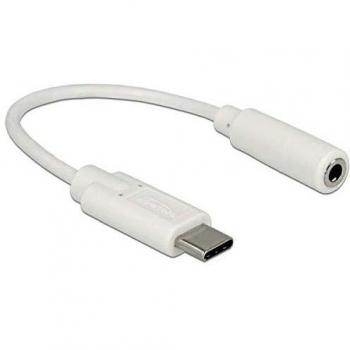 Adaptador de Audio USB Type-C a Jack 3.5mm hembra 14 cm Delock