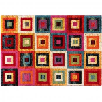 Alfombra Moderna Multicolor LUXURY 290x200 cm Rectangular