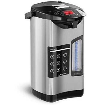 Dispensador eléctrico de agua caliente con pantalla LED - 5 litros, 680 W, autolimpiante, anti-sobrecalentamiento, apagado automático